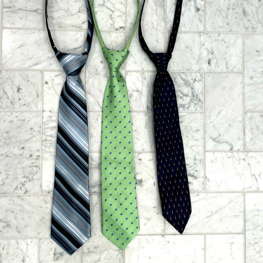 HARTSTRINGS Boys Ties- Lot of (3)